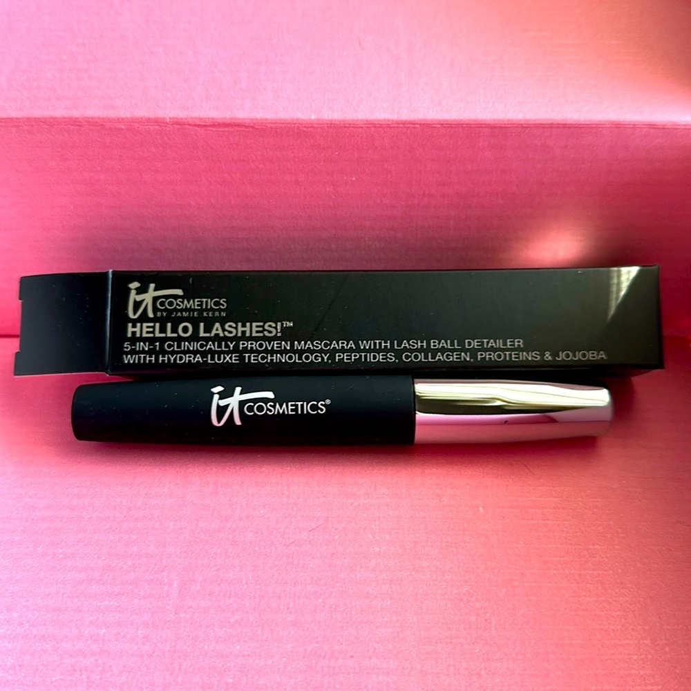 it HELLO LASHES Black Mascara Cosmetics